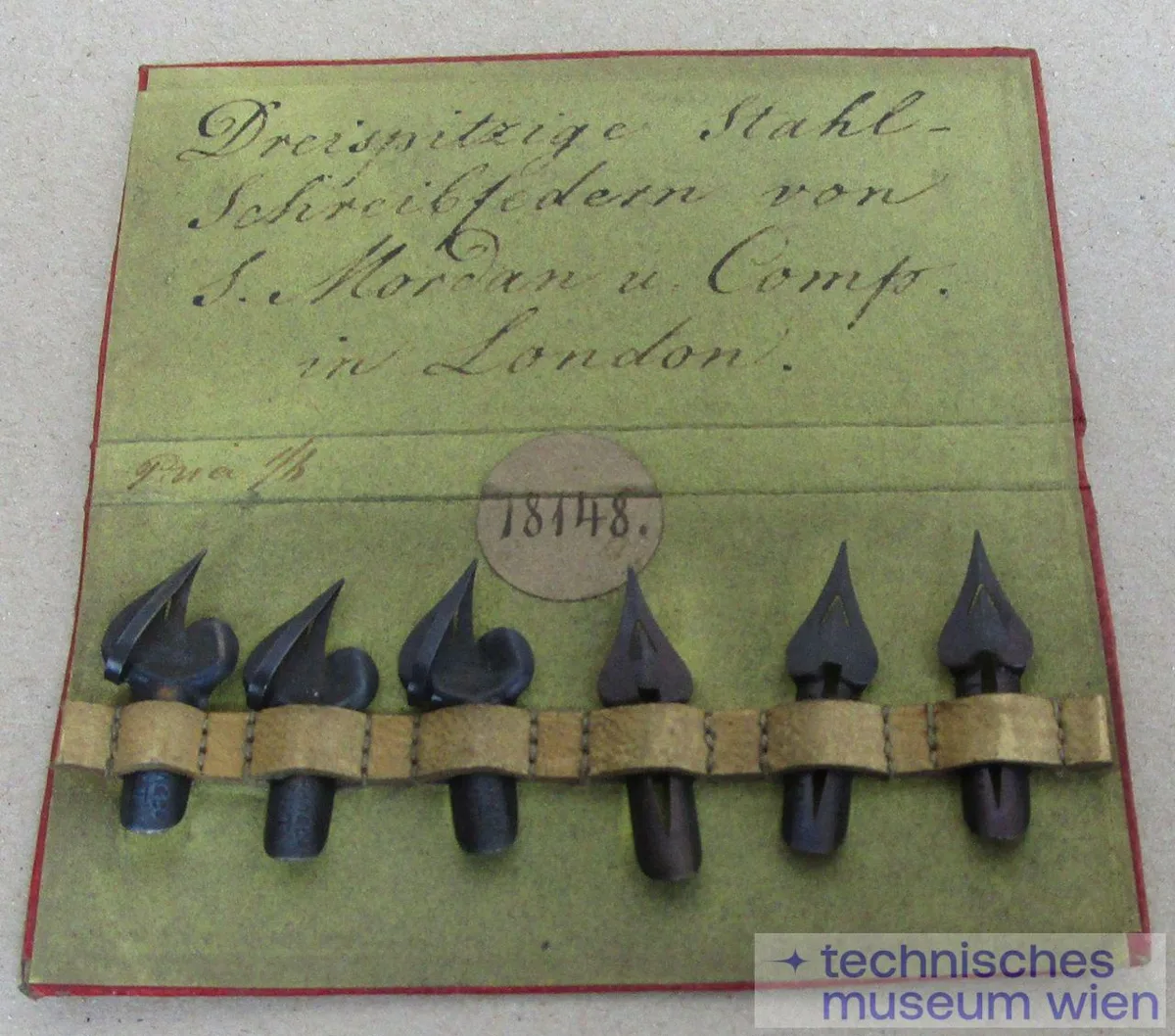 Engl. Schreibfeder, London, 1837. — تصویر رکورد یوروپیانا