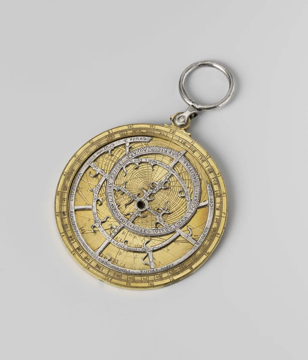 Astrolabium gemaakt door of toebehoord hebbende aan Zacharias Jansen — تصویر رکورد یوروپیانا