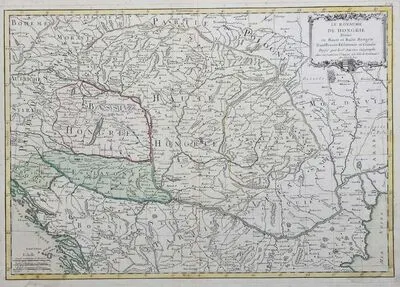 Robert Le Sieur Janvier, Ungaria, Transilvania, Sclavonia și Croația, Paris, c. 1760 (ed. Jean Lattré, Bordeaux, 1762 sau 1771). — تصویر رکورد یوروپیانا