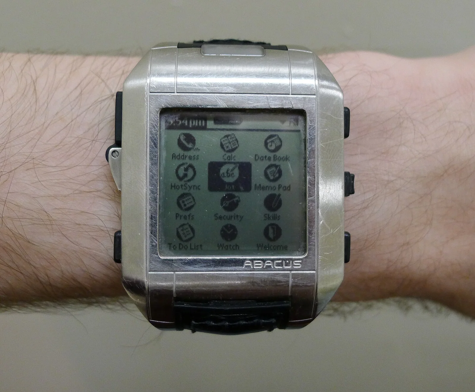 ساعت مچی Fossil Wrist PDA — تصویر ویکی‌انبار