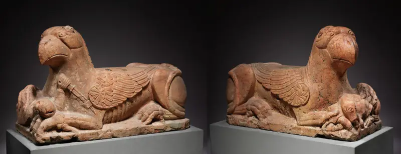 Guardian Griffin (pair) — تصویر رکورد موزهٔ هنر کلیولند (دسترسی آزاد)