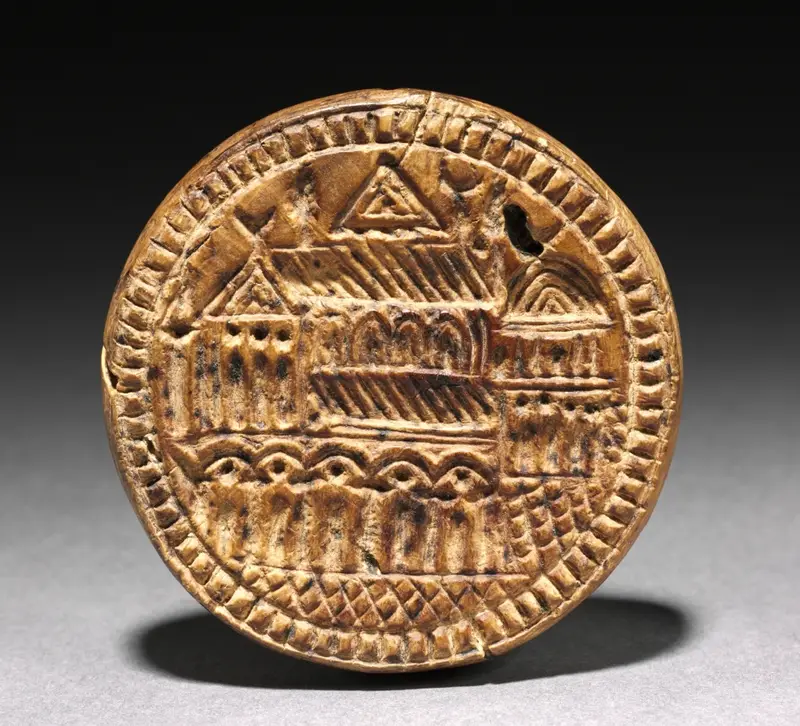 Mold for a Eulogia (Blessing) Bread — تصویر رکورد موزهٔ هنر کلیولند (دسترسی آزاد)