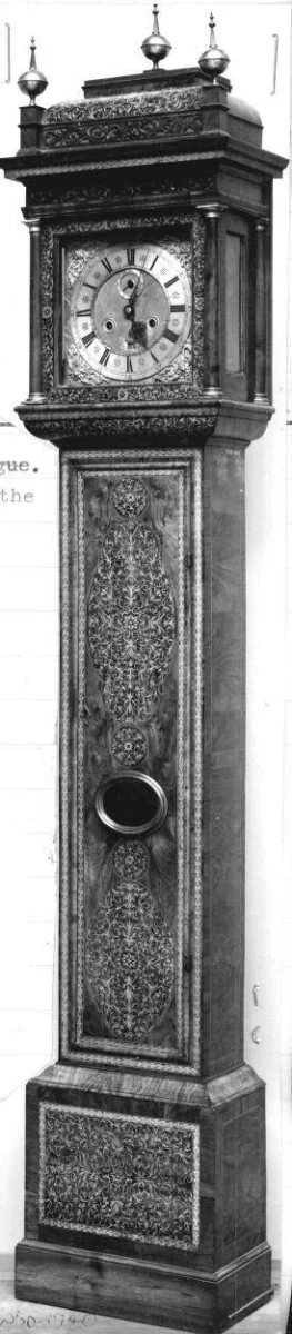Longcase clock — تصویر رکورد موزهٔ ویکتوریا و آلبرت