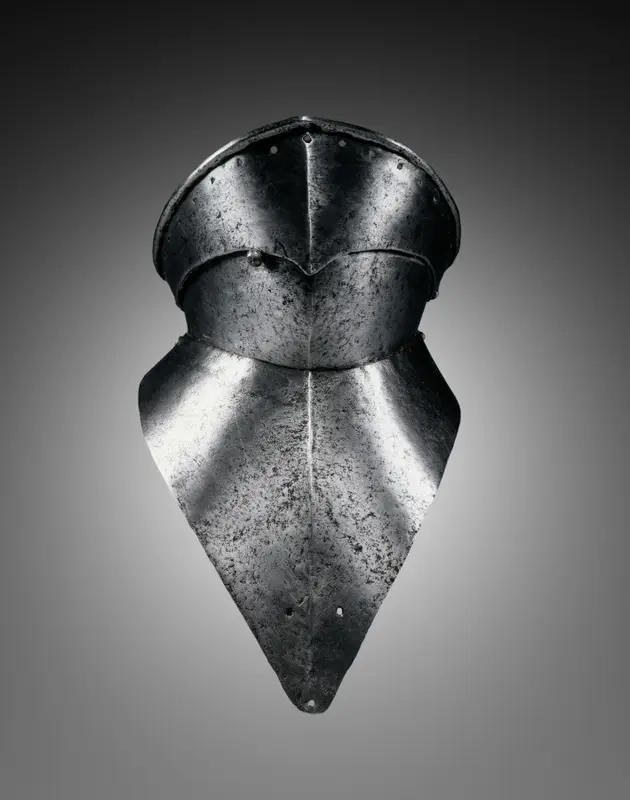 Gothic Bevor — تصویر رکورد موزهٔ هنر کلیولند (دسترسی آزاد)
