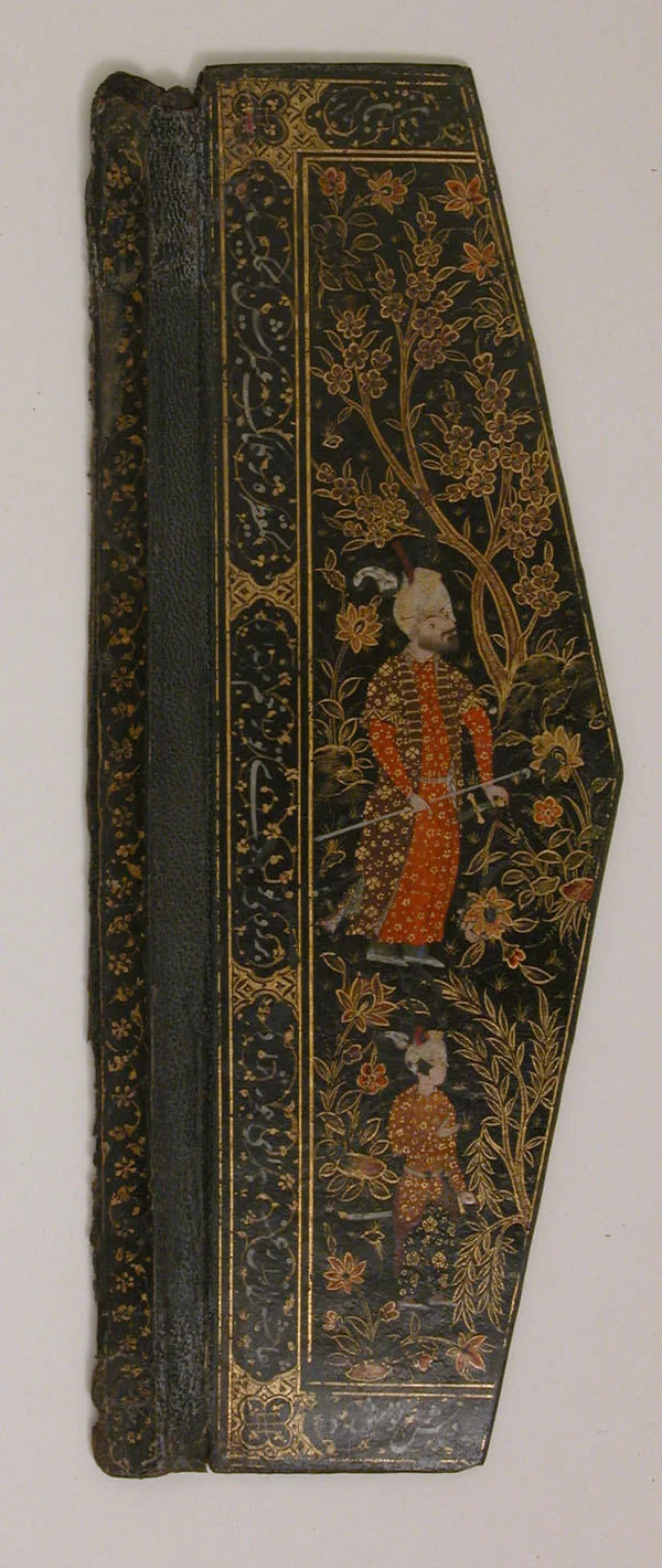 Flap of a Bookbinding (Jild-i kitab) — تصویر رکورد موزهٔ متروپولیتن (دسترسی آزاد)