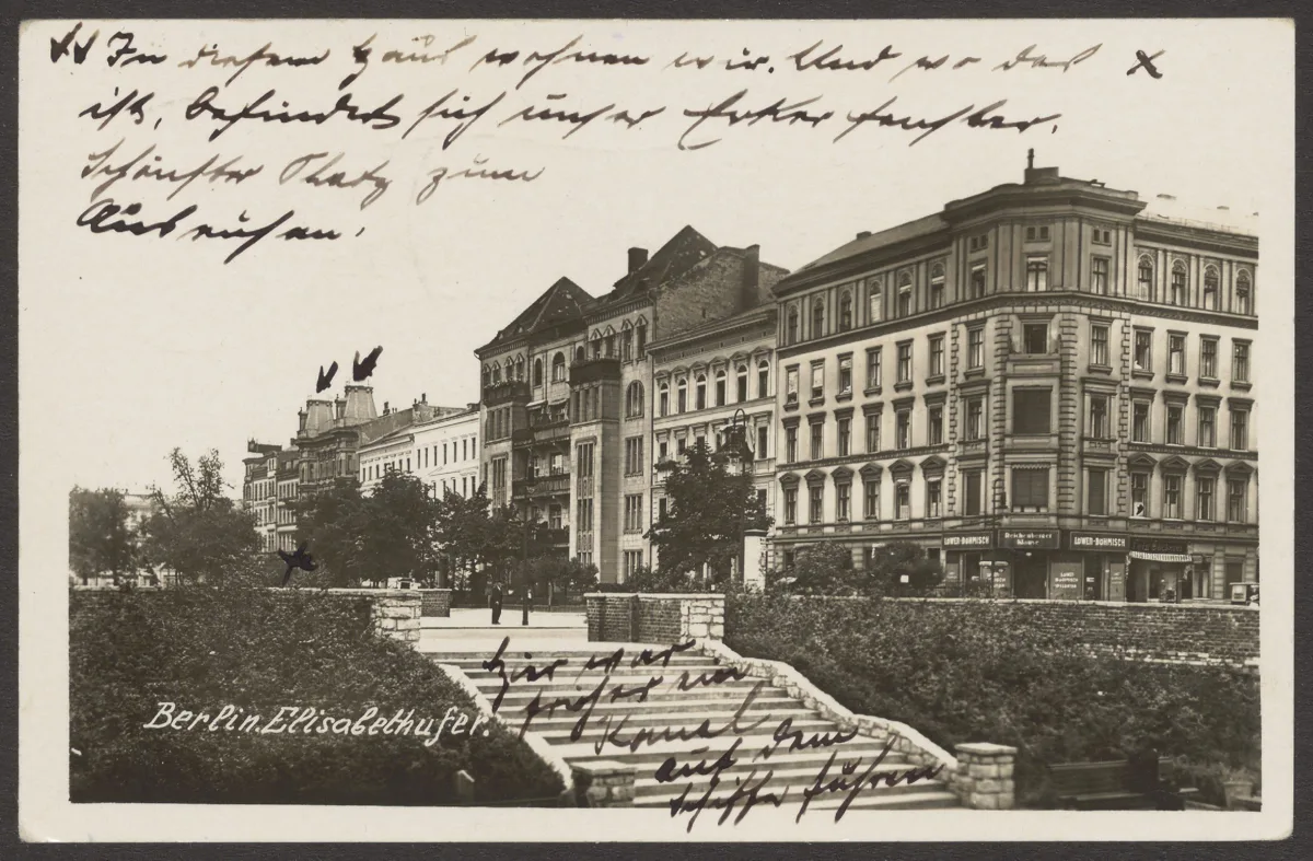 Ansichtskarte "Elisabethufer" — تصویر رکورد یوروپیانا