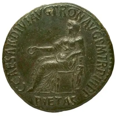 [Monnaie. Sestertius, Caligula, Rome] — تصویر رکورد یوروپیانا