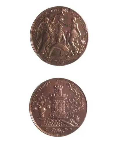 Medalie dedicată încoronării Mariei Teresia ca regină a Boemiei — تصویر رکورد یوروپیانا — شمارهٔ رکورد 5fa9c989
