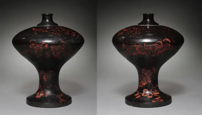 Sake Flask (pair) — تصویر رکورد موزهٔ هنر کلیولند (دسترسی آزاد)