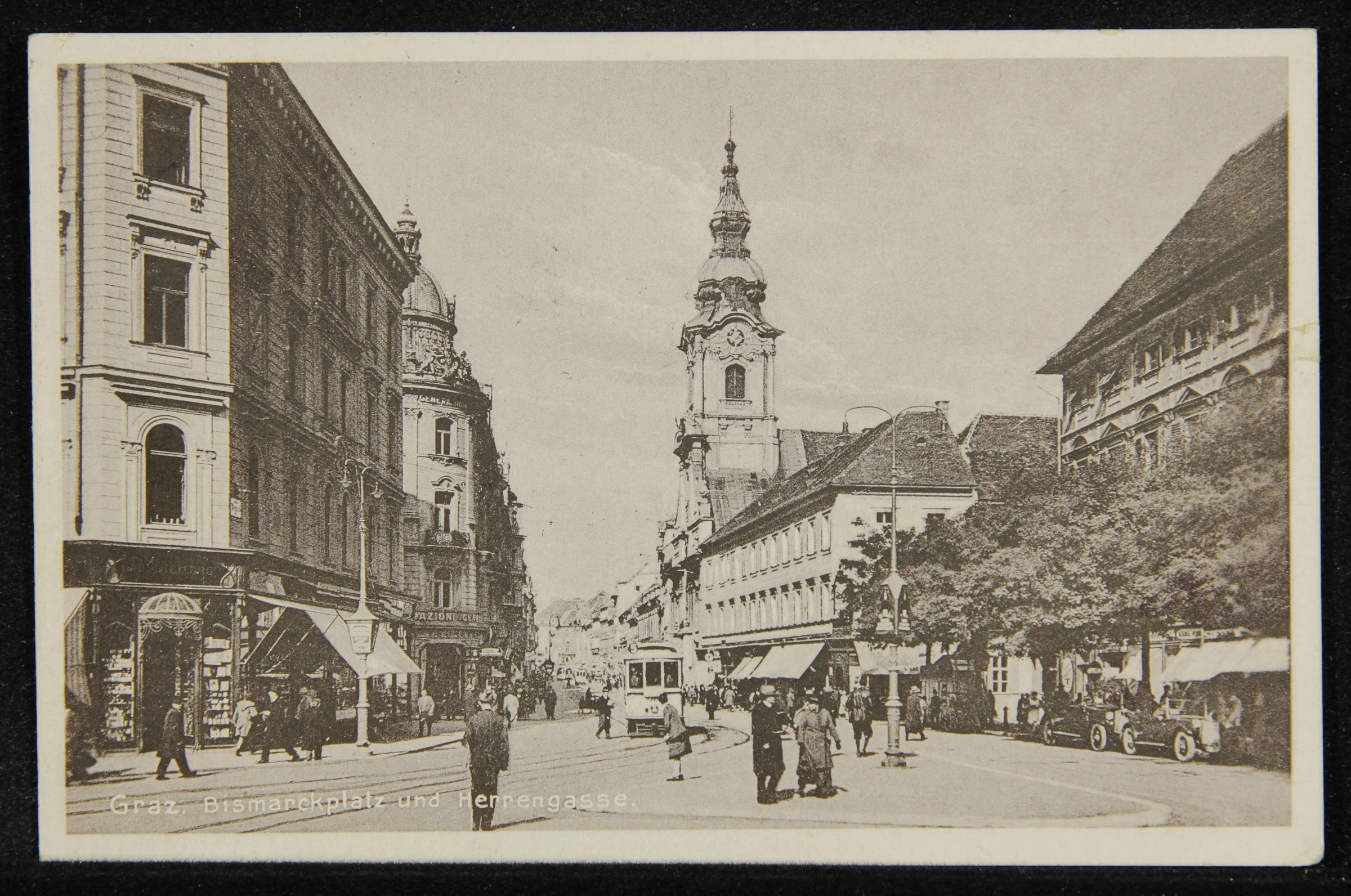 Graz. Bismarckplatz und Herrengasse — تصویر رکورد یوروپیانا