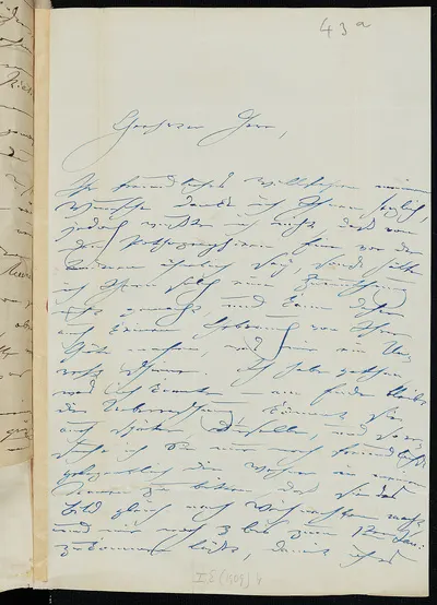 Brief von Clara Schumann an Bartholf Senff — تصویر رکورد یوروپیانا