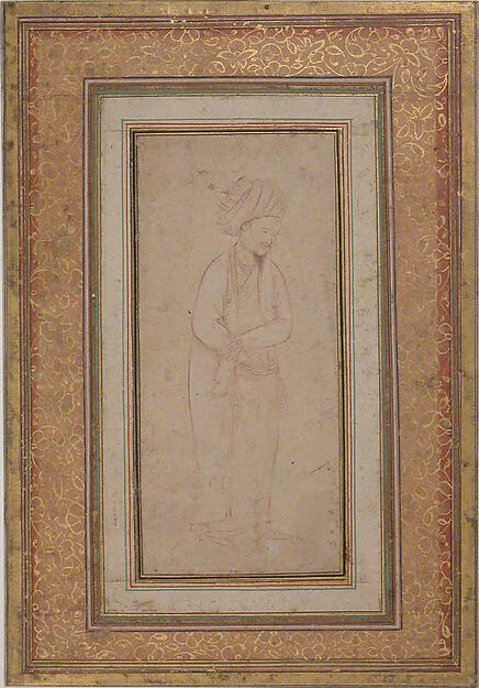 Man in a Long-sleeved Coat — تصویر رکورد موزهٔ متروپولیتن (دسترسی آزاد)