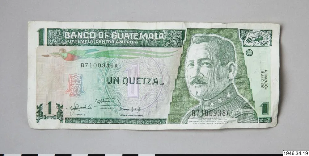 banknote, quetzal — تصویر رکورد یوروپیانا