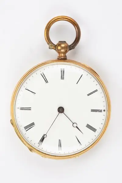 Taschenuhr, Neuchâtel, um 1850 — تصویر رکورد یوروپیانا