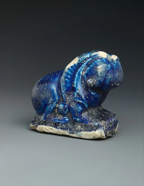 Bath Scraper in the Shape of a Lion — تصویر رکورد موزهٔ متروپولیتن (دسترسی آزاد)