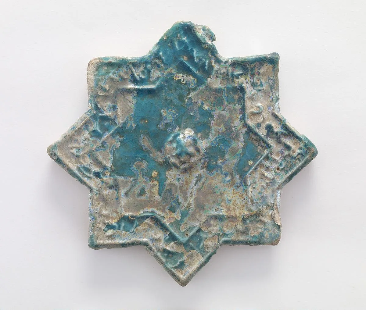 Wall tile — تصویر رکورد موزهٔ ملی هنر آسیایی اسمیتسونیان (دسترسی آزاد)