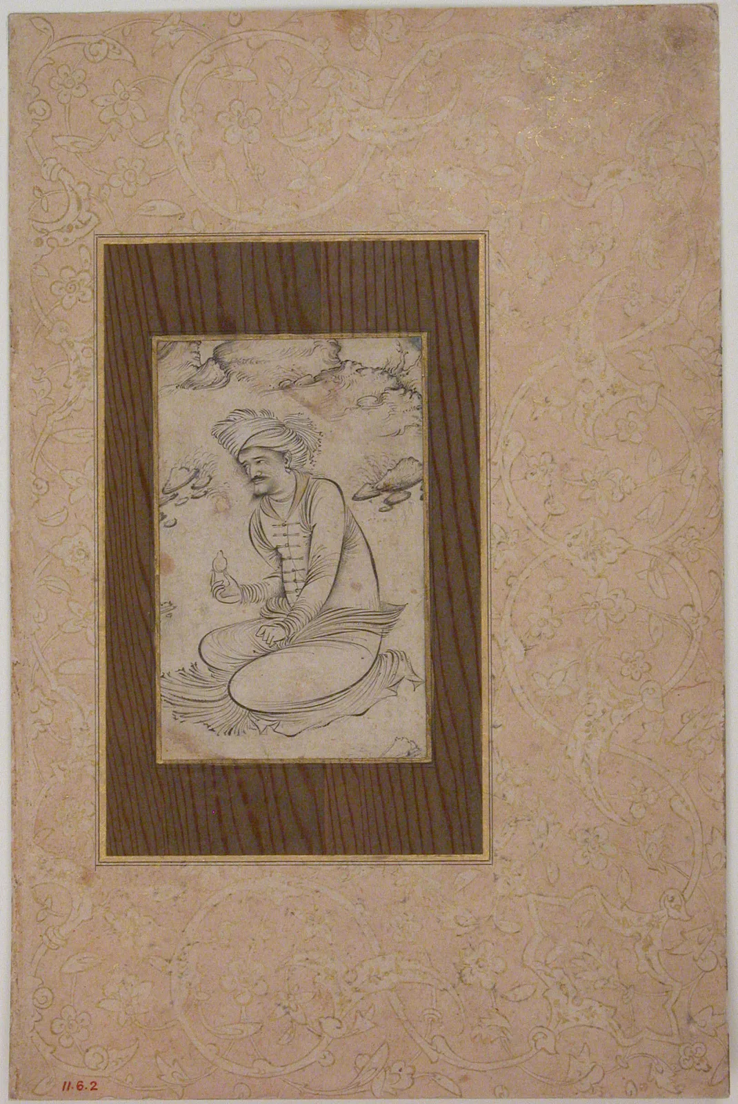 Seated Man in the Wilderness — تصویر رکورد موزهٔ متروپولیتن (دسترسی آزاد)