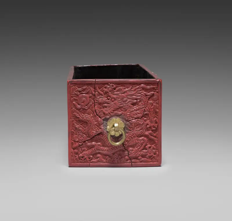 Drawer for a Tihong — تصویر رکورد موزهٔ هنر کلیولند (دسترسی آزاد) — شمارهٔ رکورد 1961.420.f