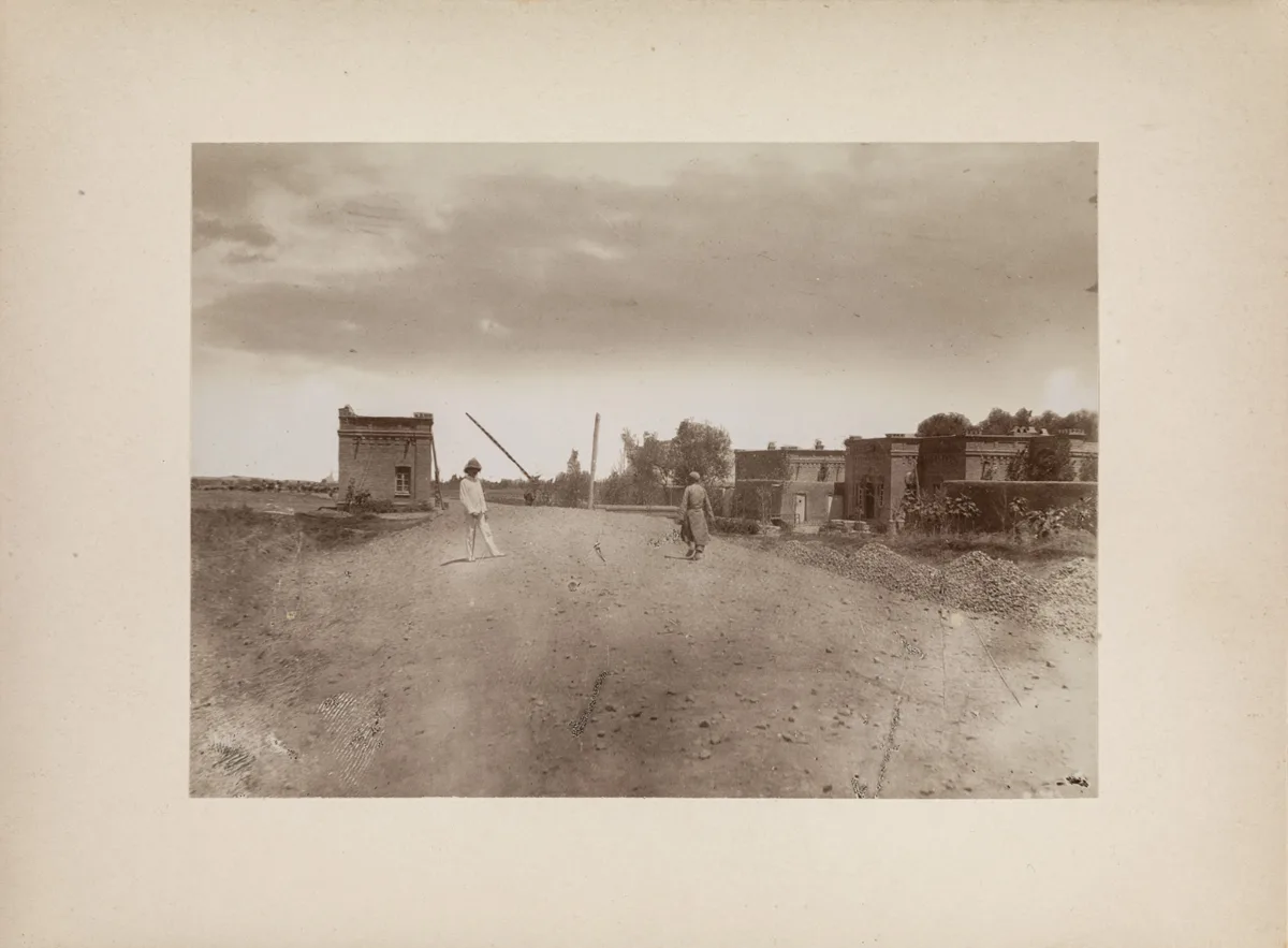 Residential quarter of Hamadan (Vorasienexpedition 1906-1907 - 4 Persia 1907) — تصویر رکورد یوروپیانا
