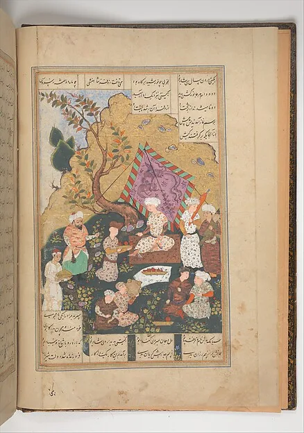Shahnama (Book of Kings) of Firdausi — تصویر رکورد موزهٔ متروپولیتن (دسترسی آزاد)