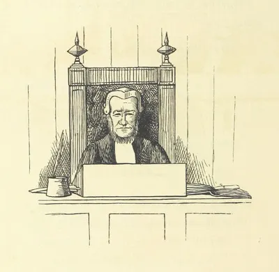 Judge from "Ballads of the Bench and Bar; or, Idle Lays of the Parliament House. [Edited by J. B. Paul and J. J. Reid.]". — تصویر رکورد یوروپیانا