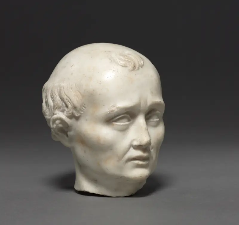 Head of a Man — تصویر رکورد موزهٔ هنر کلیولند (دسترسی آزاد)