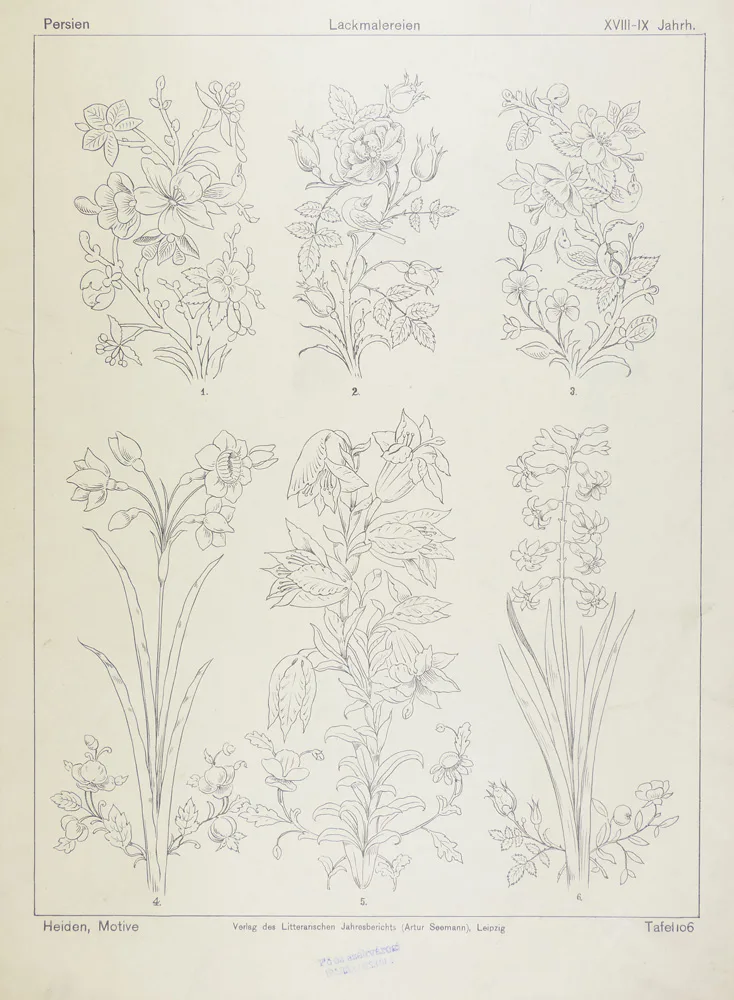 Lackmalereien. Persien. XVIII-IX Jahrh. — تصویر رکورد یوروپیانا