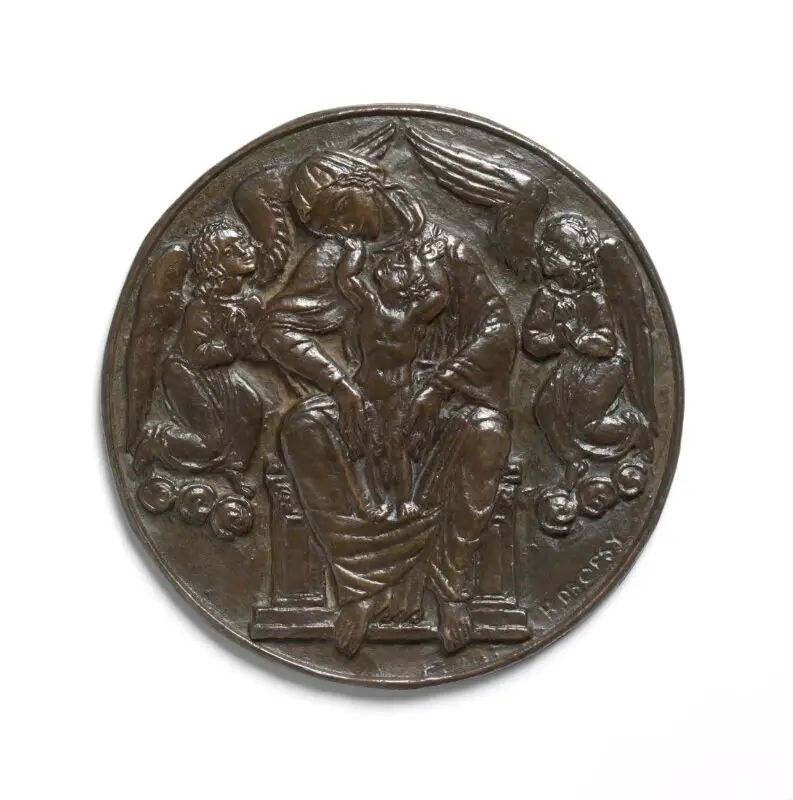 Medal: Vierge aux Deux Anges — تصویر رکورد موزهٔ ویکتوریا و آلبرت