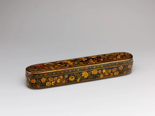 Pen Box with a Europeanizing Landscape — تصویر رکورد موزهٔ متروپولیتن (دسترسی آزاد)