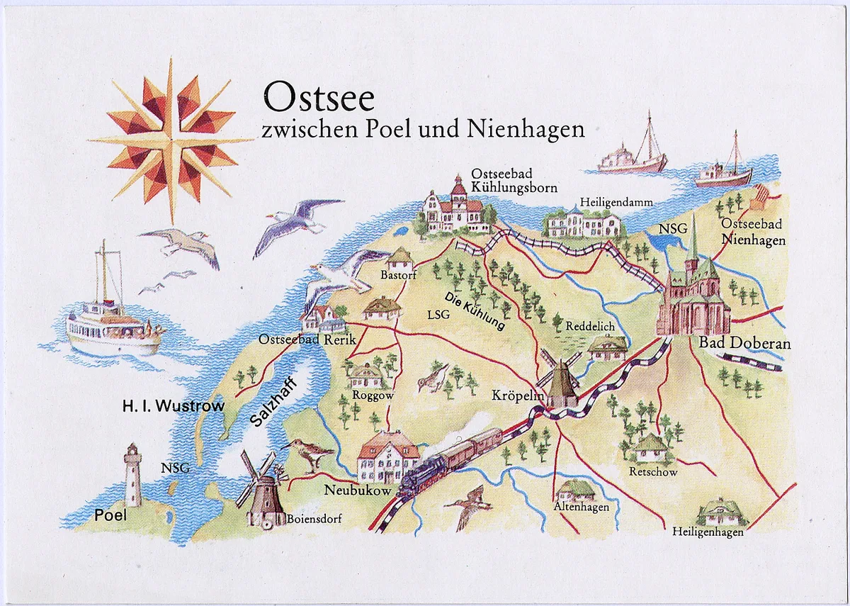 Schematische Übersichtskarte, Ansichtskarte — تصویر رکورد یوروپیانا