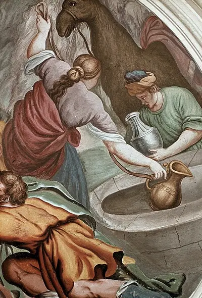 The Meeting of Elieser and Rebekkas at the Well — تصویر رکورد یوروپیانا