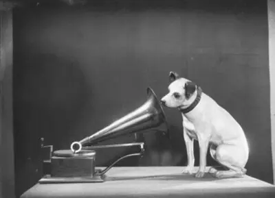 [Advertising of the record company His Master’s Voice] — تصویر رکورد یوروپیانا
