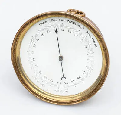 Barometre anéroide No 273 from the possession of Alexander von Humboldt — تصویر رکورد یوروپیانا