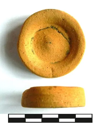 Jeton din fund de vas ceramic — تصویر رکورد یوروپیانا
