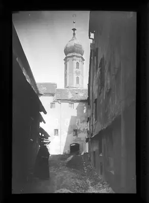 Festungsmauer mit Franziskanerkirche — تصویر رکورد یوروپیانا