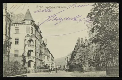 Graz. Grillparzerstrasse. — تصویر رکورد یوروپیانا