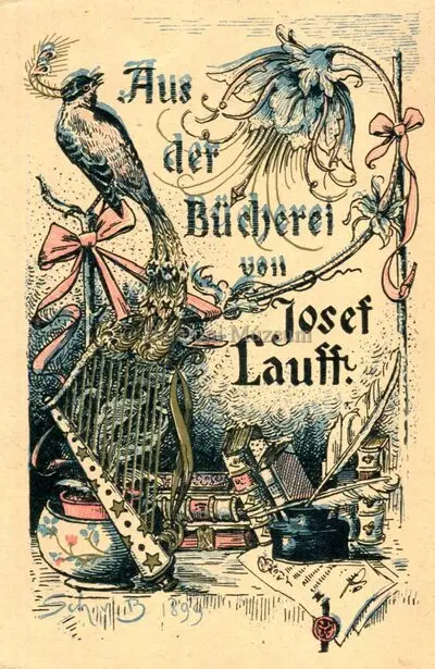Aus der Bücherei von Josef Lauff — تصویر رکورد یوروپیانا