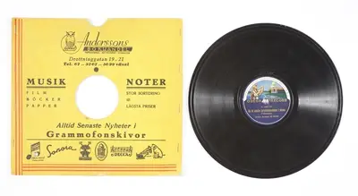 Gramophone disc — تصویر رکورد یوروپیانا