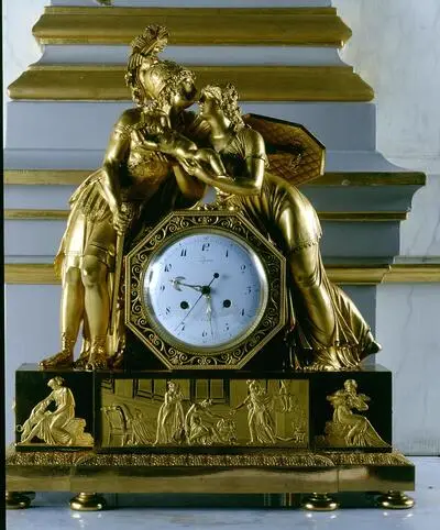 PENDULE - Les Adieux d'Hector et d'Andromaque — تصویر رکورد یوروپیانا