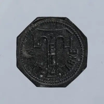Muchia: netedă; Aversul: Inscripția dispusă în semicerc, în partea inferioară, separată de un T majuscul în interiorul căruia este continuiat numele IETZ - TIETZ. Cerc perlat exterior.; Reversul: Insc — تصویر رکورد یوروپیانا
