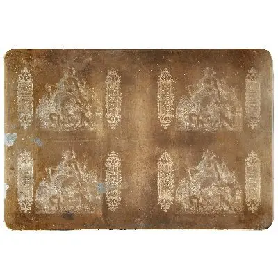 Plaque d'impression du premier billet de banque — تصویر رکورد یوروپیانا