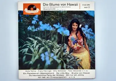 Die Blume von Hawaii Langspielplatte — تصویر رکورد یوروپیانا