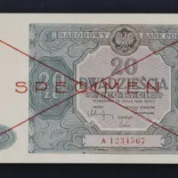 20 złotych - WZÓR — تصویر رکورد یوروپیانا