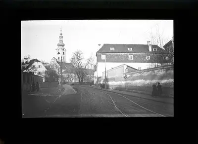 Leonhardstraße und Kirche — تصویر رکورد یوروپیانا