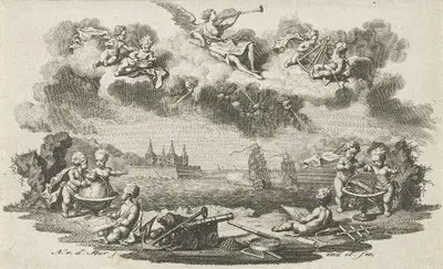 Allegorie op de scheepvaart — تصویر رکورد یوروپیانا