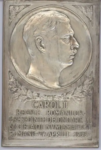 Regele Carol al II-lea – Președinte de onoare a Societății Numismatice Române — تصویر رکورد یوروپیانا