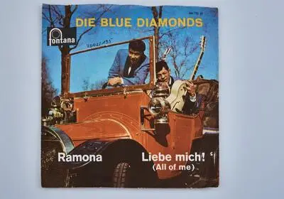 Ramona - Die Blue Diamonds Single — تصویر رکورد یوروپیانا