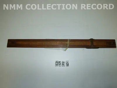Froude's slide rule — تصویر رکورد یوروپیانا