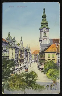 Graz. Herrengasse. — تصویر رکورد یوروپیانا