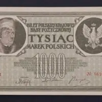 1000 marek polskich — تصویر رکورد یوروپیانا